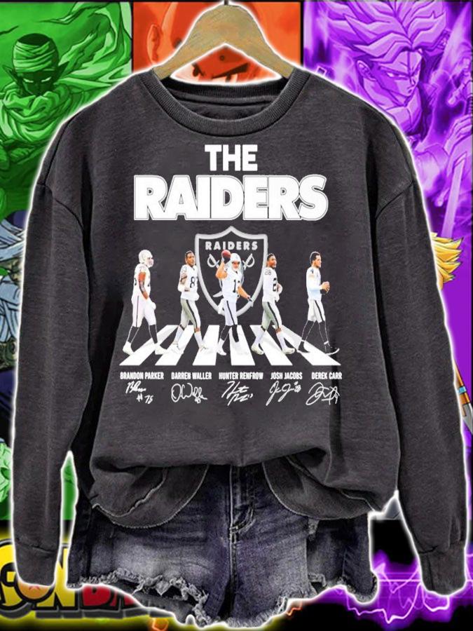 The Raiders Abbey Road Brandon Parker Darren Waller Hunter Renfrow shirt t-shirt sweatshirt