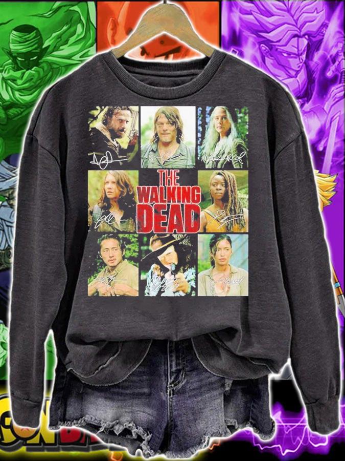 The Walking Dead Character Signatures Shirt t-shirt sweatshirt