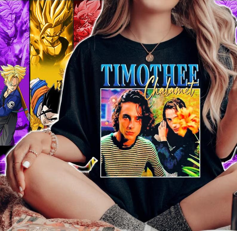 Timothee Chalamet Vintage Bootleg Shirt t-shirt woman shirt