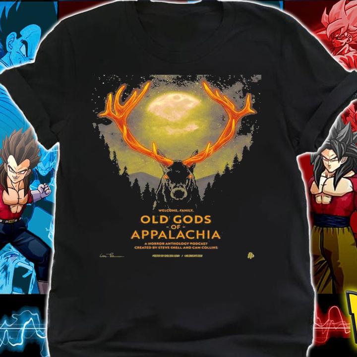 Welcome family old Gods of Appalachia shirt t-shirt