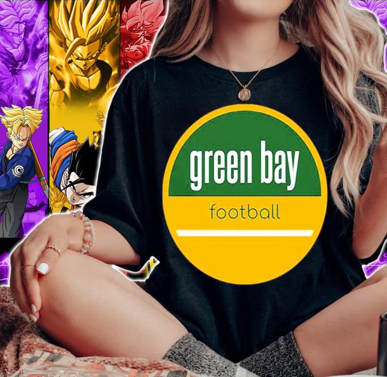 Yellow Logo Green Bay Packers shirt t-shirt