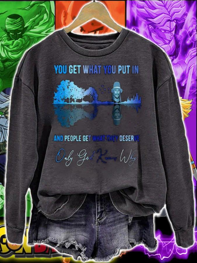 Kid Rock You get what you put in and people get what they deserve t-shirt