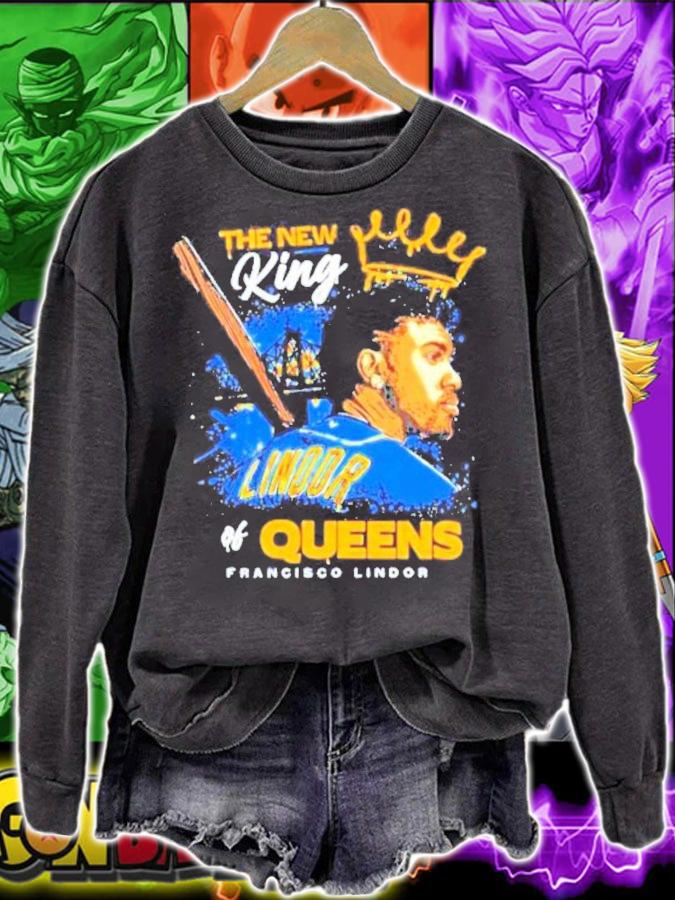 The New King Of Queens Francisco Lindor T-Shirt t-shirt