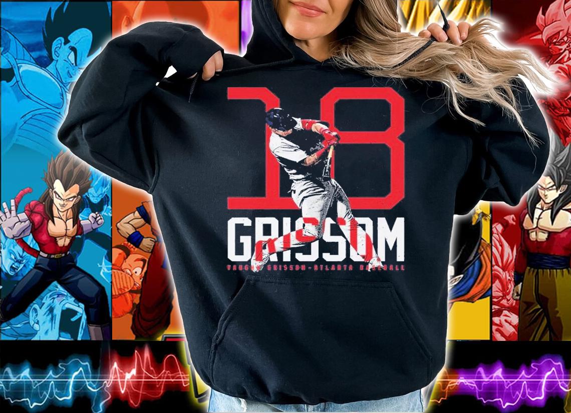 Vaughn Grissom Atlanta Bold Number Baseball Shirt t-shirt