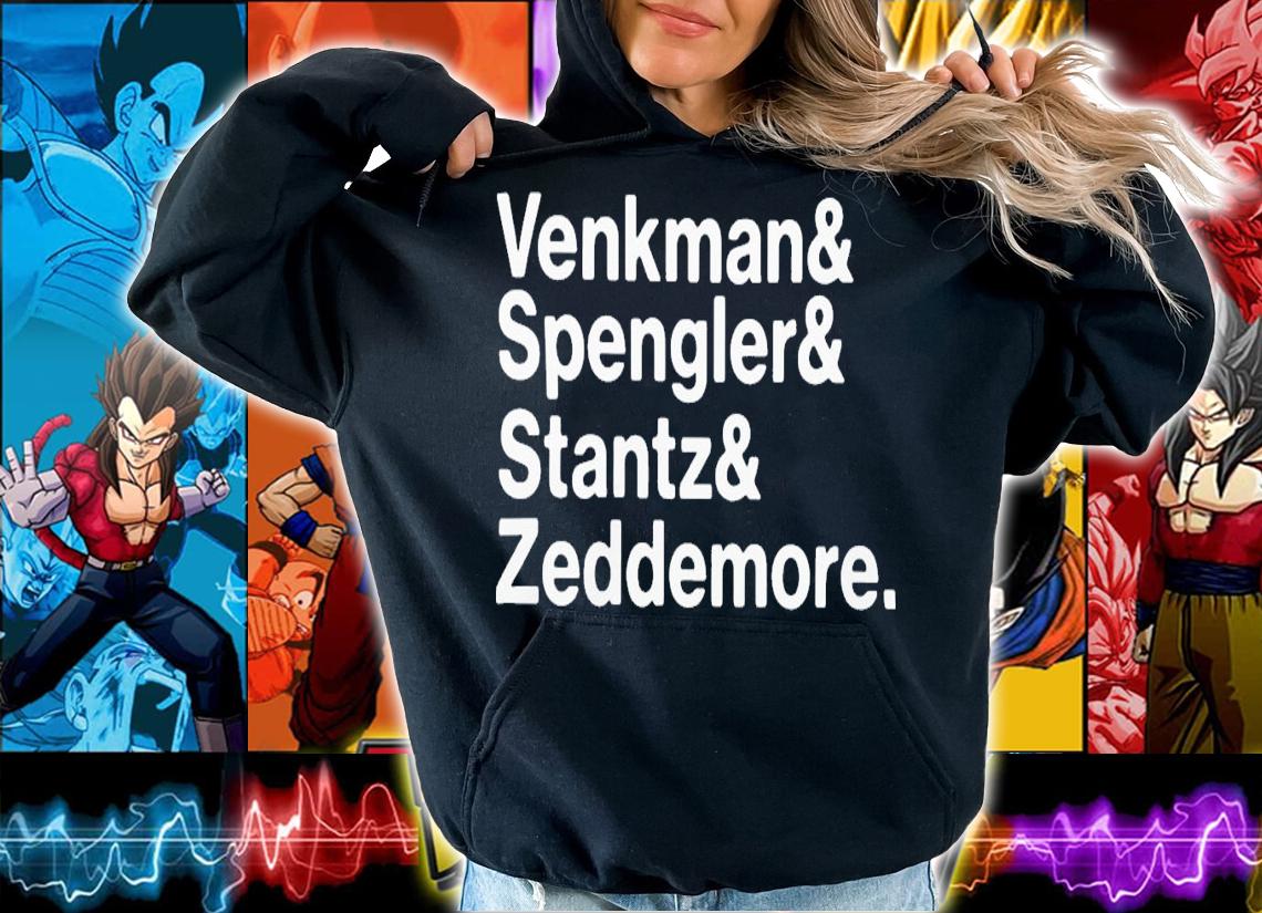 Venkman Spengler Stantz Zeddemore T-Shirt t-shirt hoodie