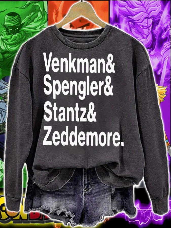 Venkman Spengler Stantz Zeddemore T-Shirt t-shirt sweatshirt