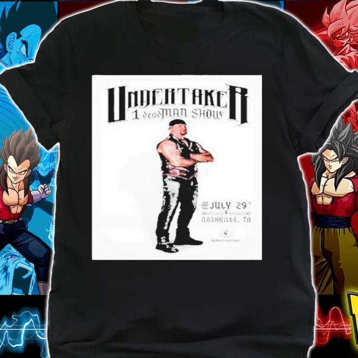WWE Summer Slam Ticketmaster Undertaker 1 Seas Man Show Shirt t-shirt shirt