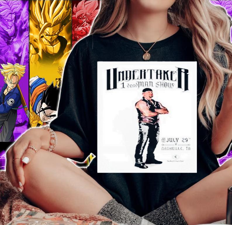 WWE Summer Slam Ticketmaster Undertaker 1 Seas Man Show Shirt t-shirt woman shirt