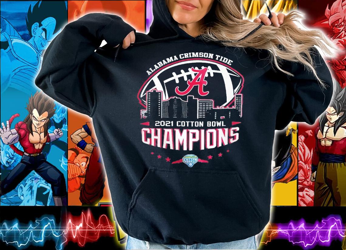 2021 Cotton Bowl Champions NCAA Graphic Alabama Crimson Tide shirt t-shirt