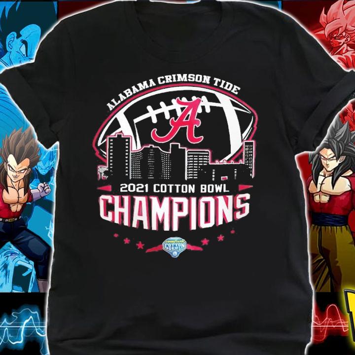 2021 Cotton Bowl Champions NCAA Graphic Alabama Crimson Tide shirt t-shirt