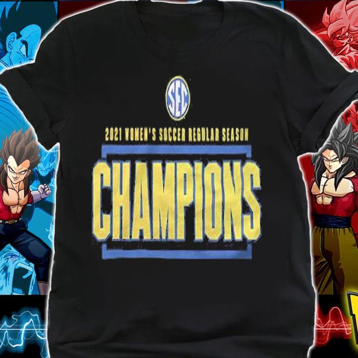 2021 SEC Women's Soccer Regular Season Champions shirt t-shirt