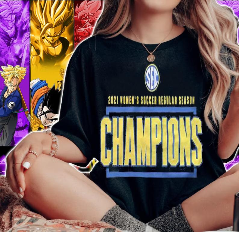 2021 SEC Women's Soccer Regular Season Champions shirt t-shirt
