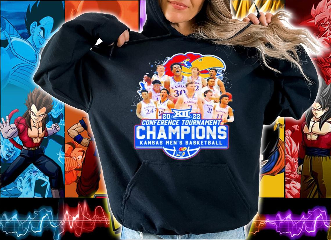 2022 Conference Tournament Champions Kansas Men's Basketball shirt t-shirt