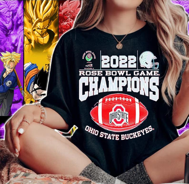 2022 Rose Bowl Game Champions Ohio State Buckeyes Shirt t-shirt woman shirt