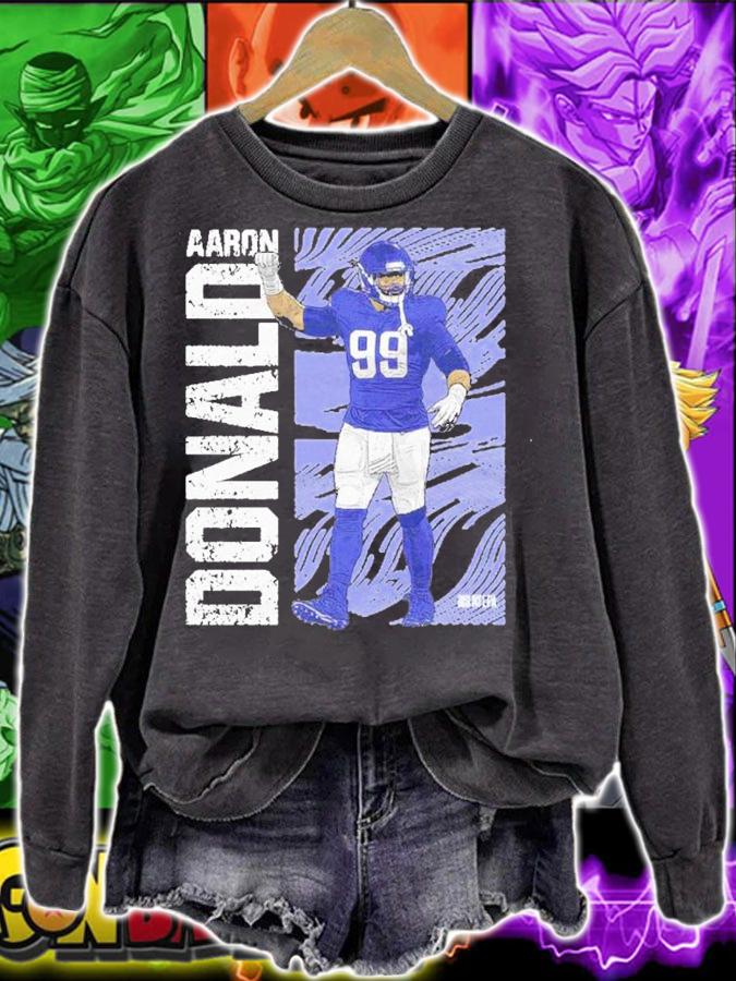 Aaron Donald Los Angeles R Player Name Football Shirt t-shirt