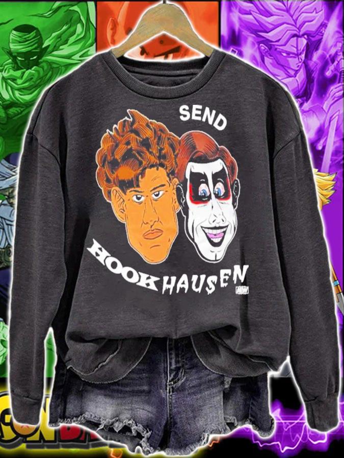 AEW Hook And Danhausen Send Hookhausen Shirt t-shirt