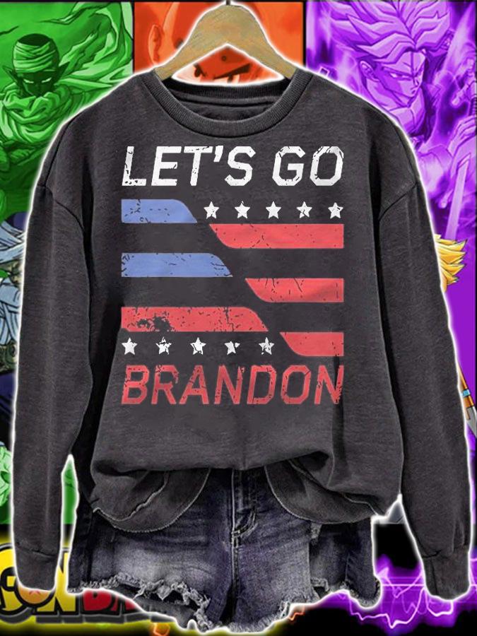Anti Biden lets Go Brandon, Let Go Brandon, Fjb, Brandon Biden, Republican, Brandon FlagT-Shirt t-shirt sweatshirt