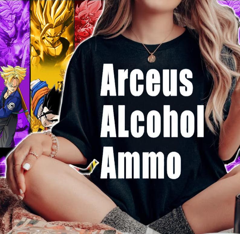 Arceus Alcohol Ammo Shirt t-shirt
