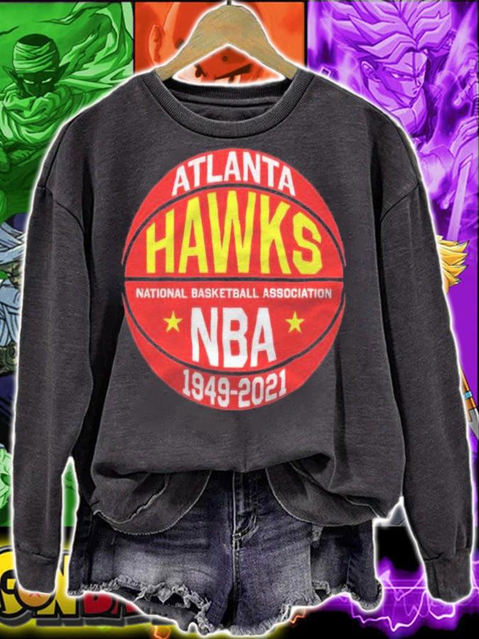 Atlanta Hawks national basketball association NBA 1949-2021 T-shirt t-shirt sweatshirt
