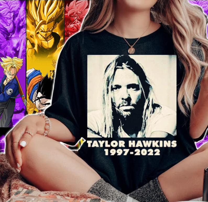 Awesome rIP 1997-2022 Taylor Hawkins Foo Fighter Shirt t-shirt