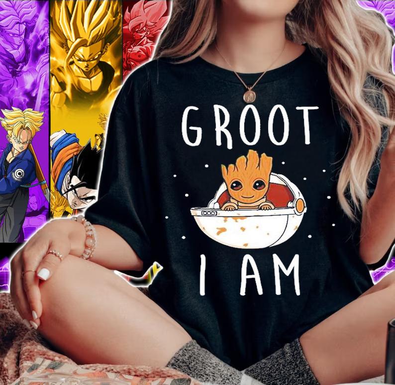 Baby Groot I Am T-Shirt t-shirt