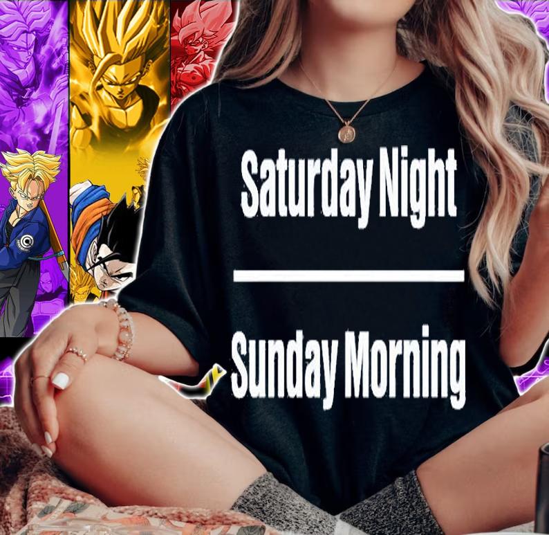 Back To The Island Thin Line Saturday Night Sunday Morning T-Shirt t-shirt woman shirt