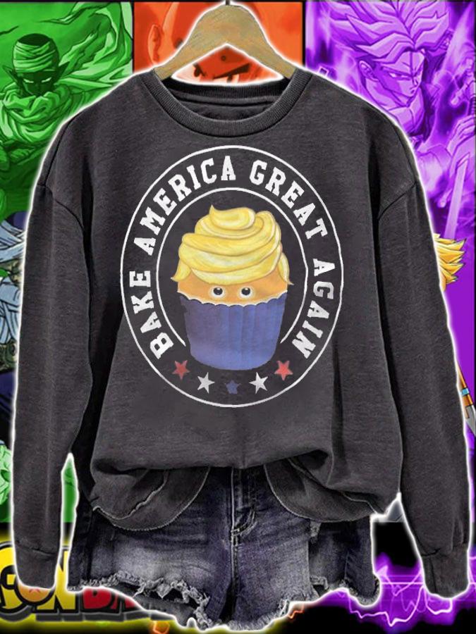 Bake America Great Again Trump Cupcake T-Shirt t-shirt