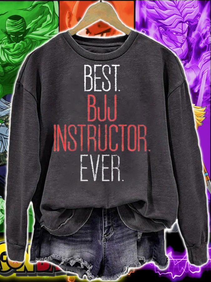 Best Bjj Instructor Funny Brazilian Jiu Jitsu Coach Gift Shirt t-shirt sweatshirt