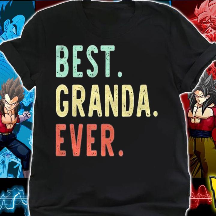 Best Granda Ever Cool Funny Vintage Fathers Day Gift Shirt t-shirt shirt