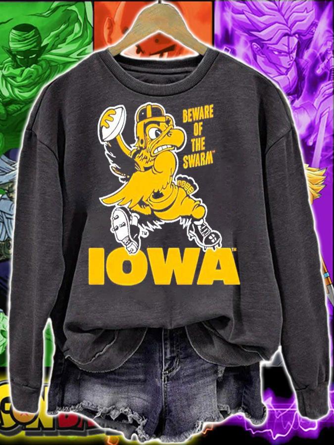 Beware of the Swarm Iowa Football shirt t-shirt sweatshirt