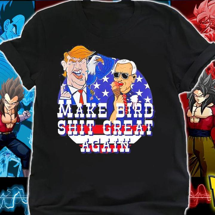 Biden Bird Poop Trump Eagle Bird Shit Biden Republican T-Shirt t-shirt shirt
