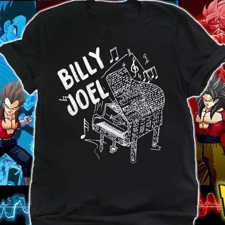 Billy Joel The Keys Music Notes Shirt t-shirt