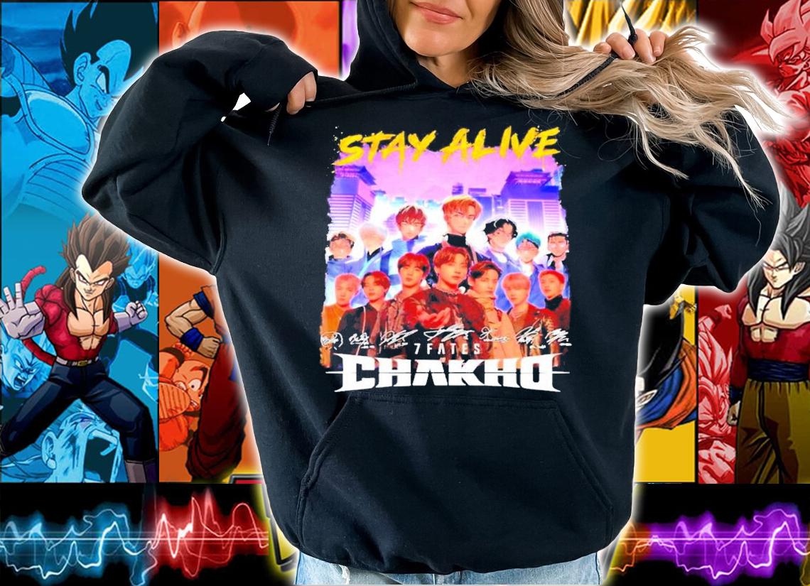 BTS Stay Alive 7fates Chakho Signatures Shirt t-shirt