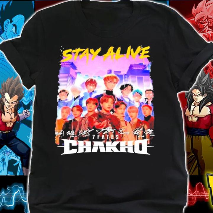 BTS Stay Alive 7fates Chakho Signatures Shirt t-shirt