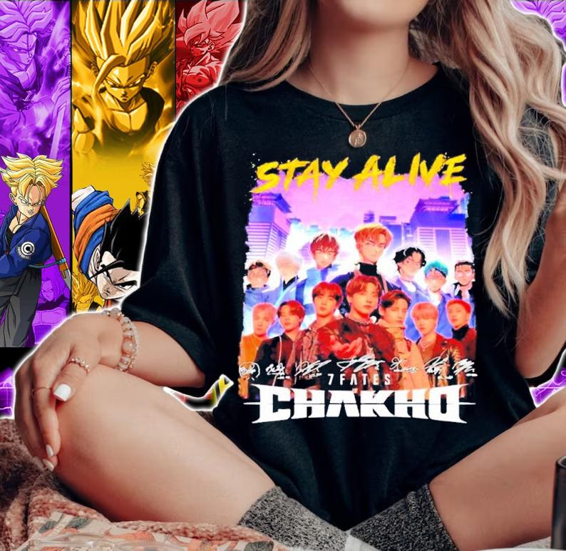 BTS Stay Alive 7fates Chakho Signatures Shirt t-shirt