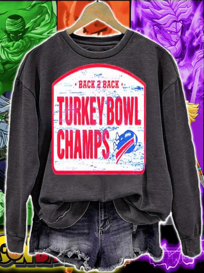 Buffalo Bill Back 2 Back Turkey Bowl Champs 2021 Shirt t-shirt