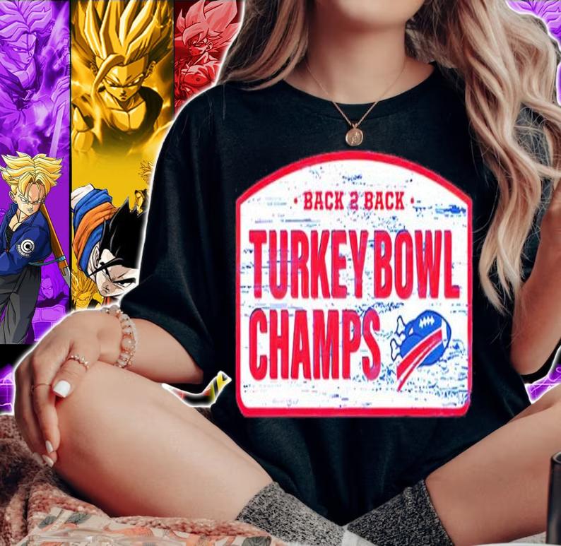 Buffalo Bill Back 2 Back Turkey Bowl Champs 2021 Shirt t-shirt