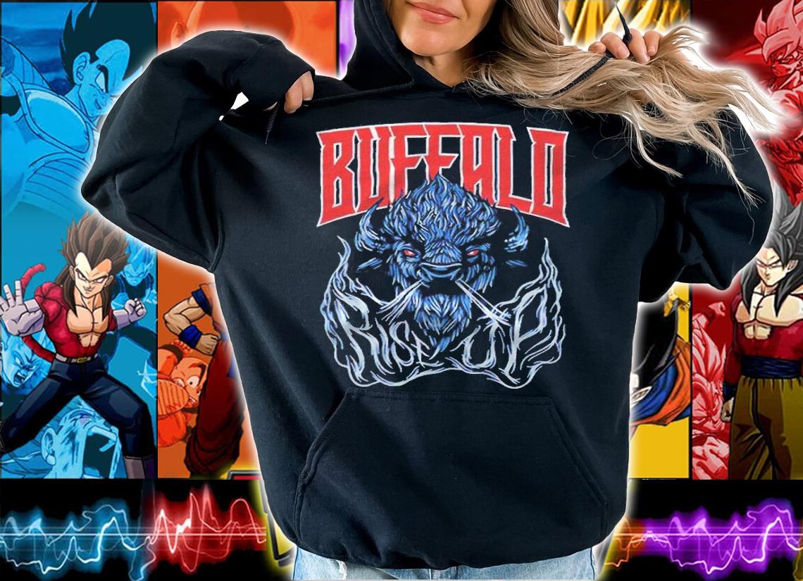 Buffalo rise up logo t-shirt
