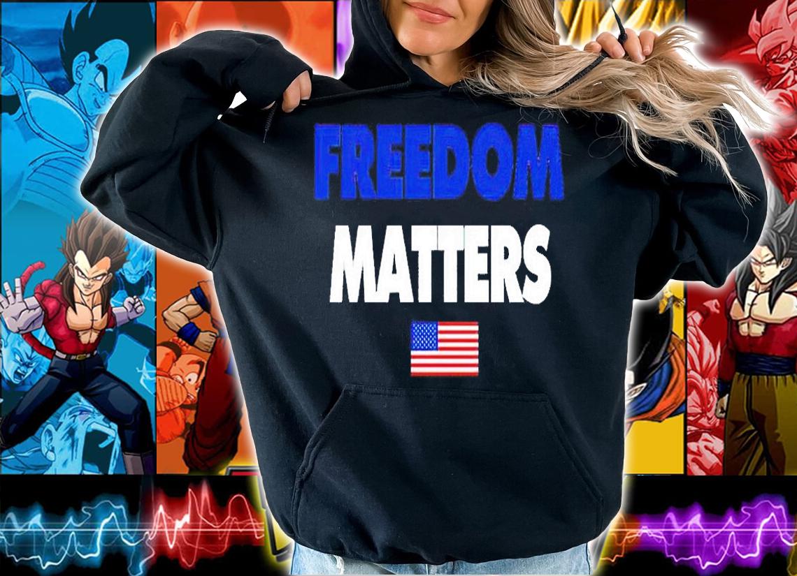 Freedom Matters American flag T-shirt t-shirt