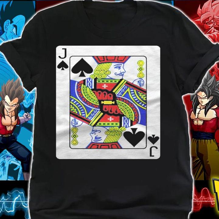 Jack Of Spades Playing Cards Poker Player Costume Shirt t-shirt