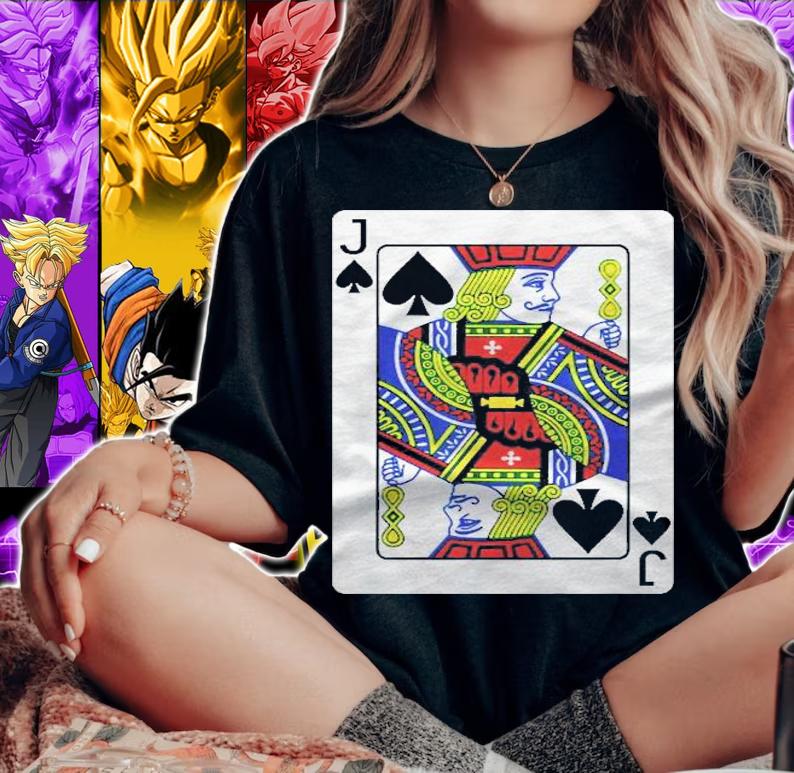 Jack Of Spades Playing Cards Poker Player Costume Shirt t-shirt