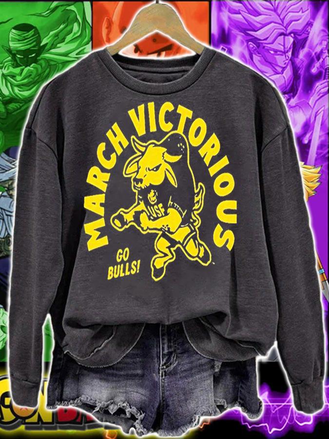 South Florida Bulls march victorious go Bulls T-shirt t-shirt