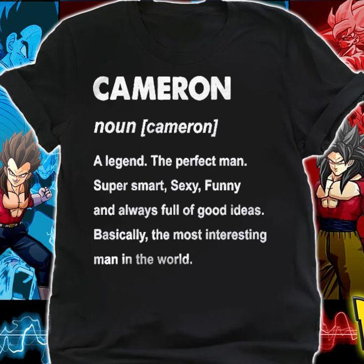 Cameron Name Definition Funny Pullover Shirt t-shirt