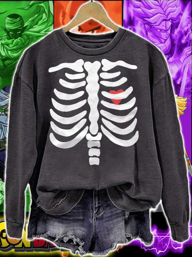 Funny Halloween Skeleton Rib Cage Costume Shirt t-shirt sweatshirt
