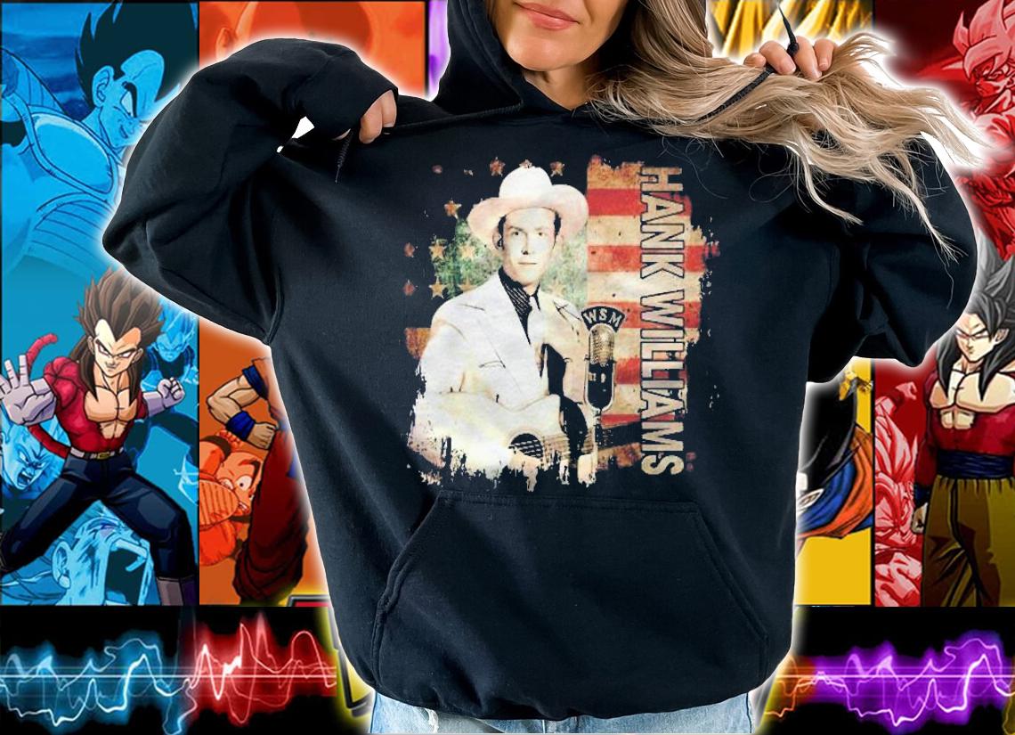 Graphic Hank Williams Arts Music Singer Retro American Flag Pullover T-shirt t-shirt hoodie