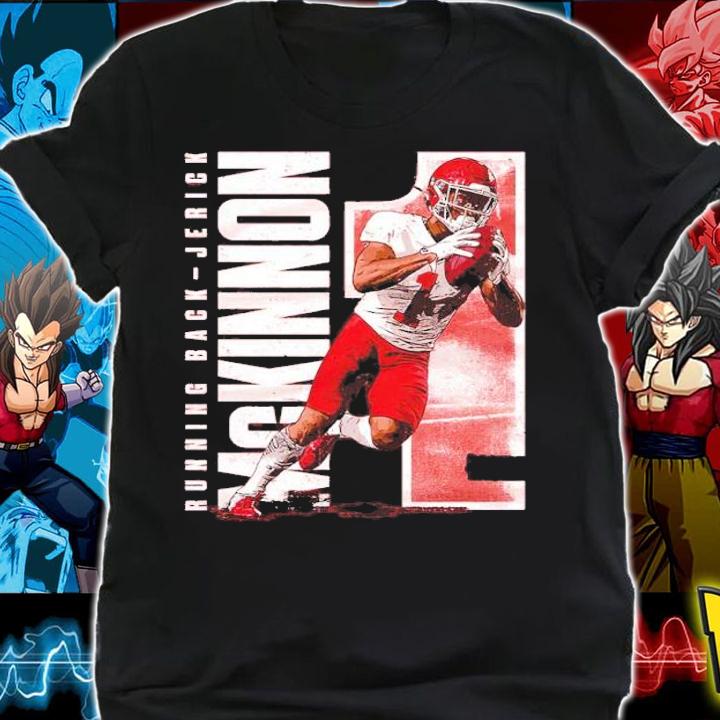 Jerick McKinnon Kansas City Stretch Football Shirt t-shirt