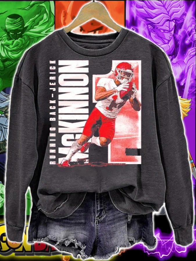 Jerick McKinnon Kansas City Stretch Football Shirt t-shirt
