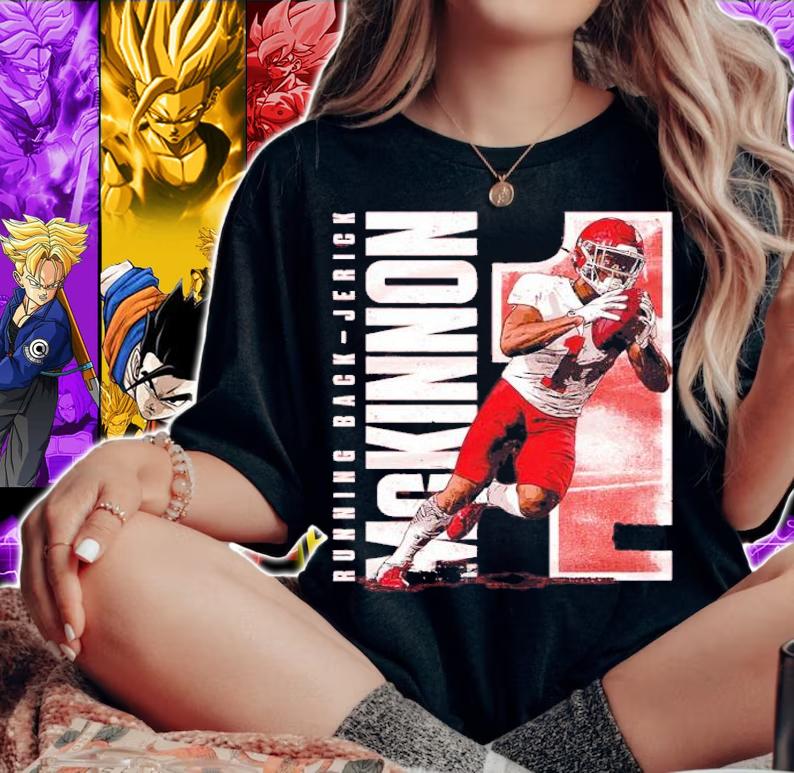 Jerick McKinnon Kansas City Stretch Football Shirt t-shirt