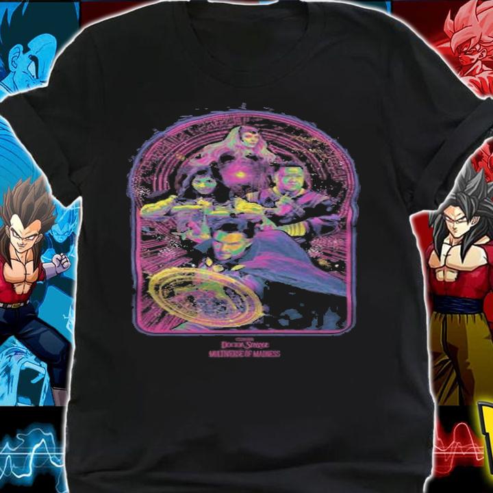 Marvel Dr. Strange neon group T-shirt t-shirt