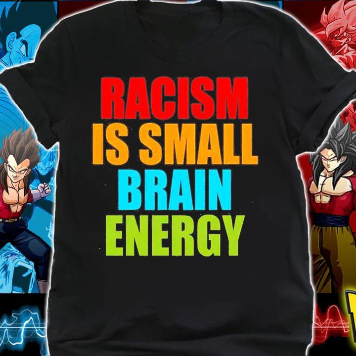 Racism is Small Brain Energy T-Shirt t-shirt